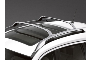 View Roof Rail Crossbars - Silver (2-piece set) Full-Sized Product Image